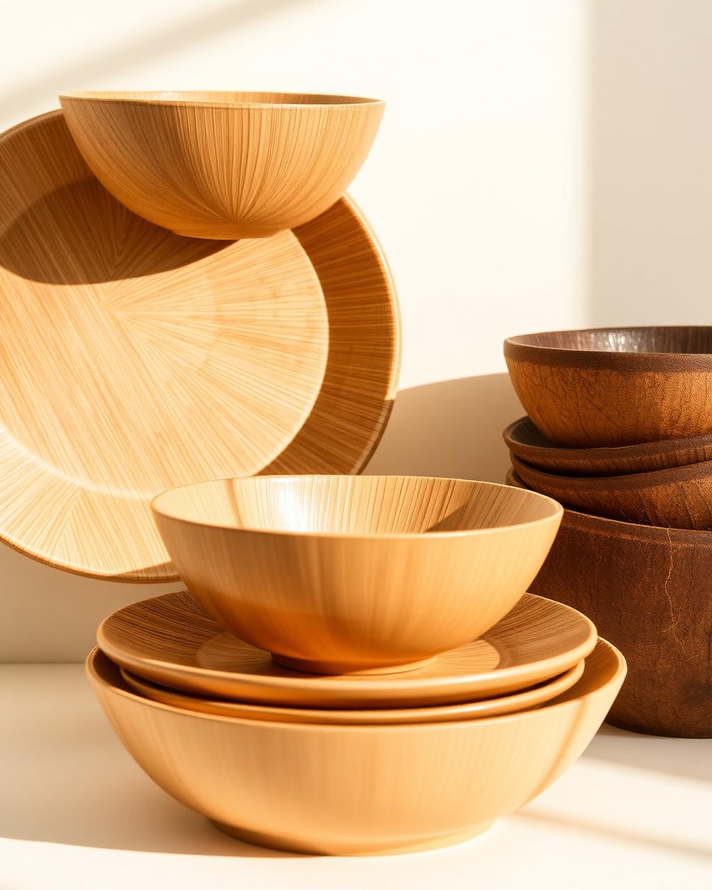 Coconut Shell Bowl, Set of 4 — handmade in Cox's Bazar, Bangladesh